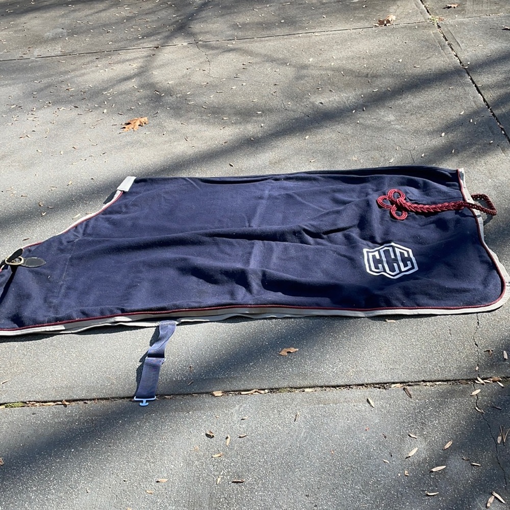 Horse wool show cooler